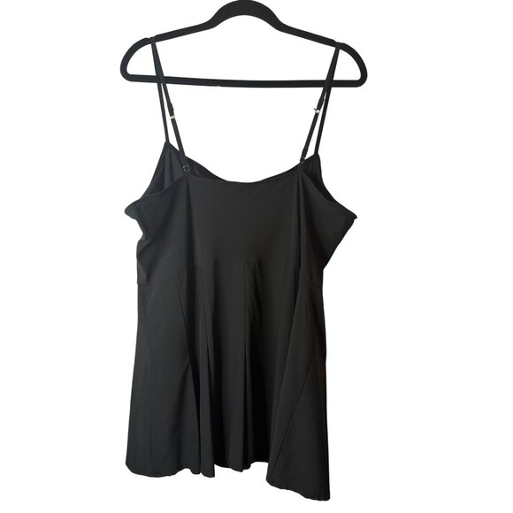 Abercrombie & Fitch XLP Womens Black Strappy Dress  Polyester & Elastane Blend - Picture 3 of 12